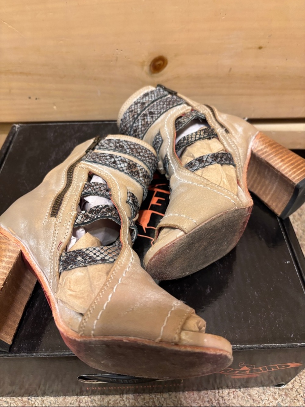 Free bird by Steven Tiara Ice multi boots - Picture 5 of 9